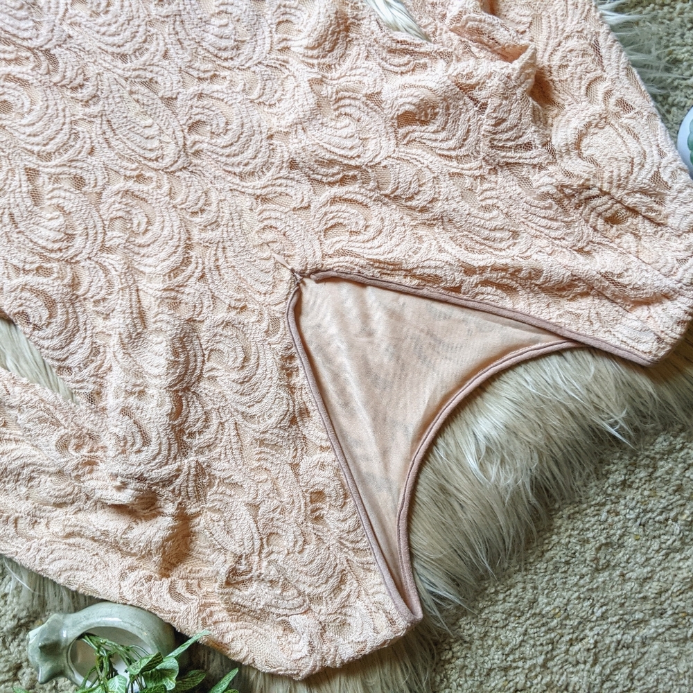 GIANNI BINI GRETA LACE VINTAGE COCKTAIL DRESS -L - Picture 6 of 10